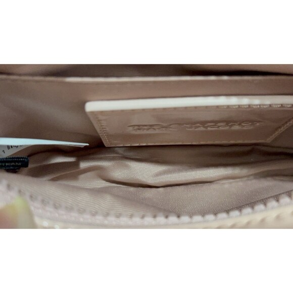 Marc Jacobs The Snapshot Patent Camera Bag In Pink - Picture 7 of 13